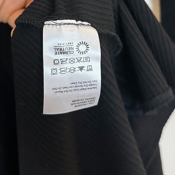 REFORMATION Belmont Knit Dress in Black Size Small - Picture 8 of 11